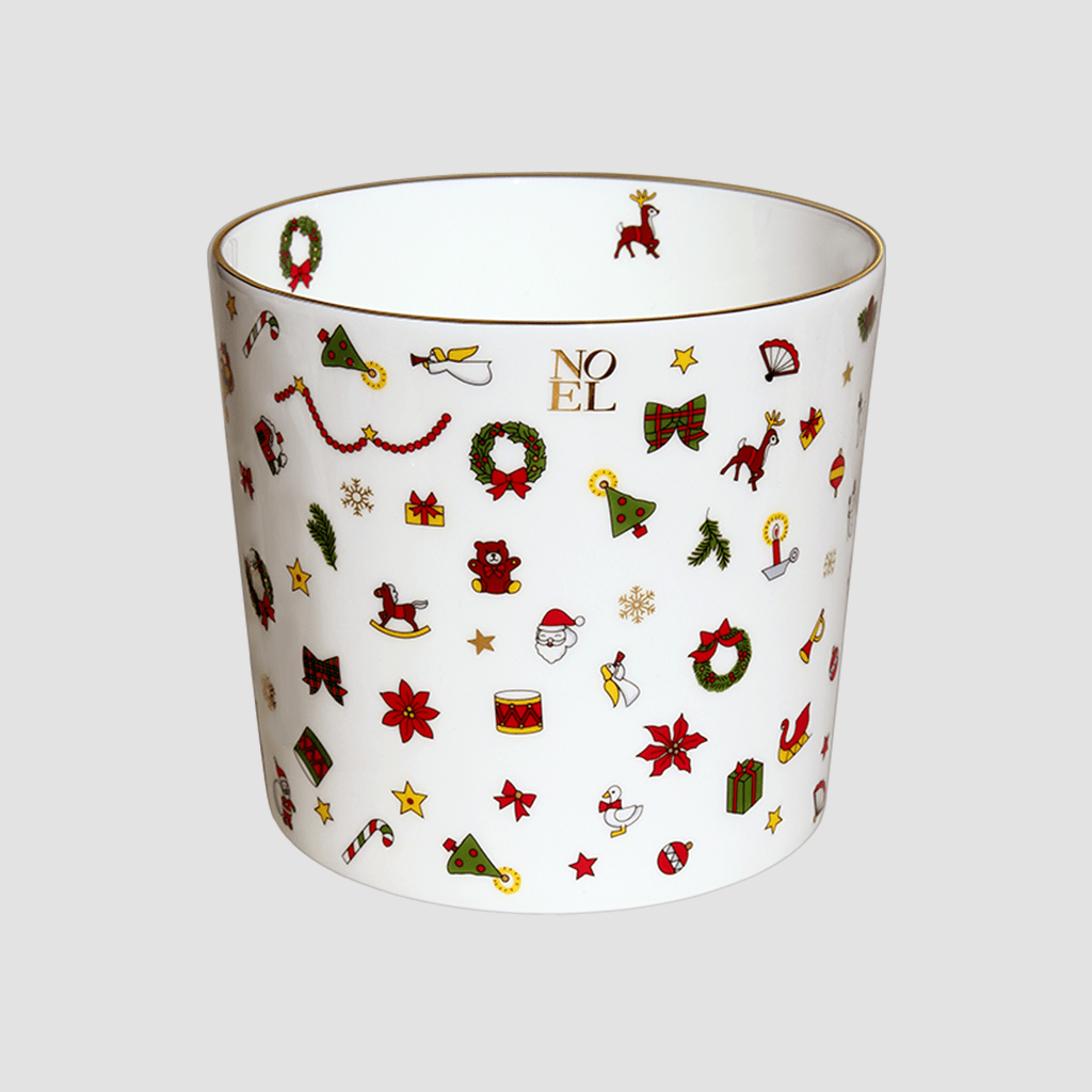 TAITU NOEL ORO LARGE CACHEPOT