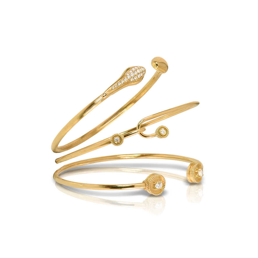 LALAOUNIS Bracelet Synthesis with Diamonds