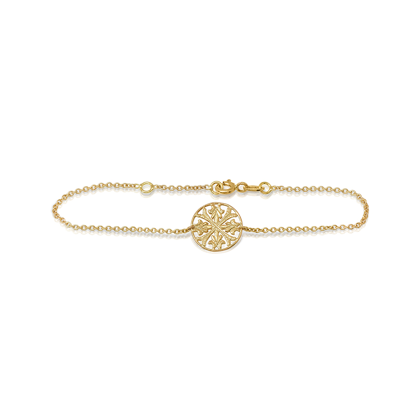 LALAOUNIS AURELIA FLOWER BRACELET IN 18K GOLD