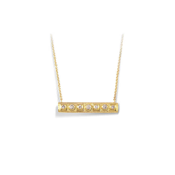 Κολλιέ με διαμάντια Κ18 Ilias LALAOUNIS Theodora Collection