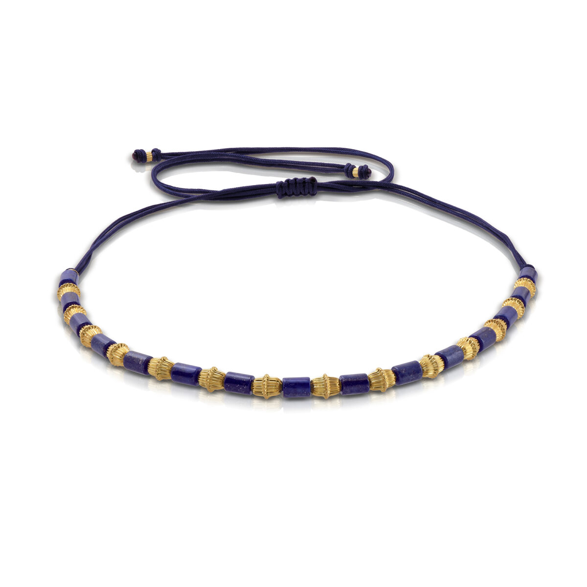 LALAOUNIS MINOAN NECKLACE IN 18K GOLD AND LAPIS