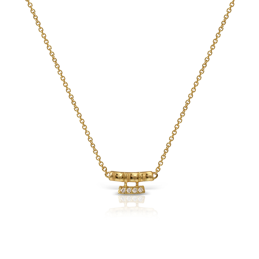 LALAOUNIS CHIWARA NECKLACE IN 18K GOLD AND DIAMONDS