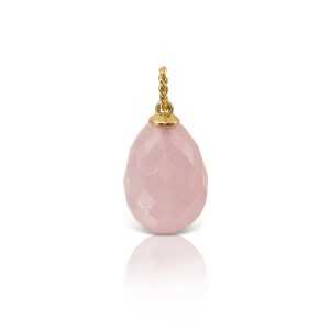 Easter Egg Pendant LALAOUNIS με Pink Quartz και Χρυσό 18k