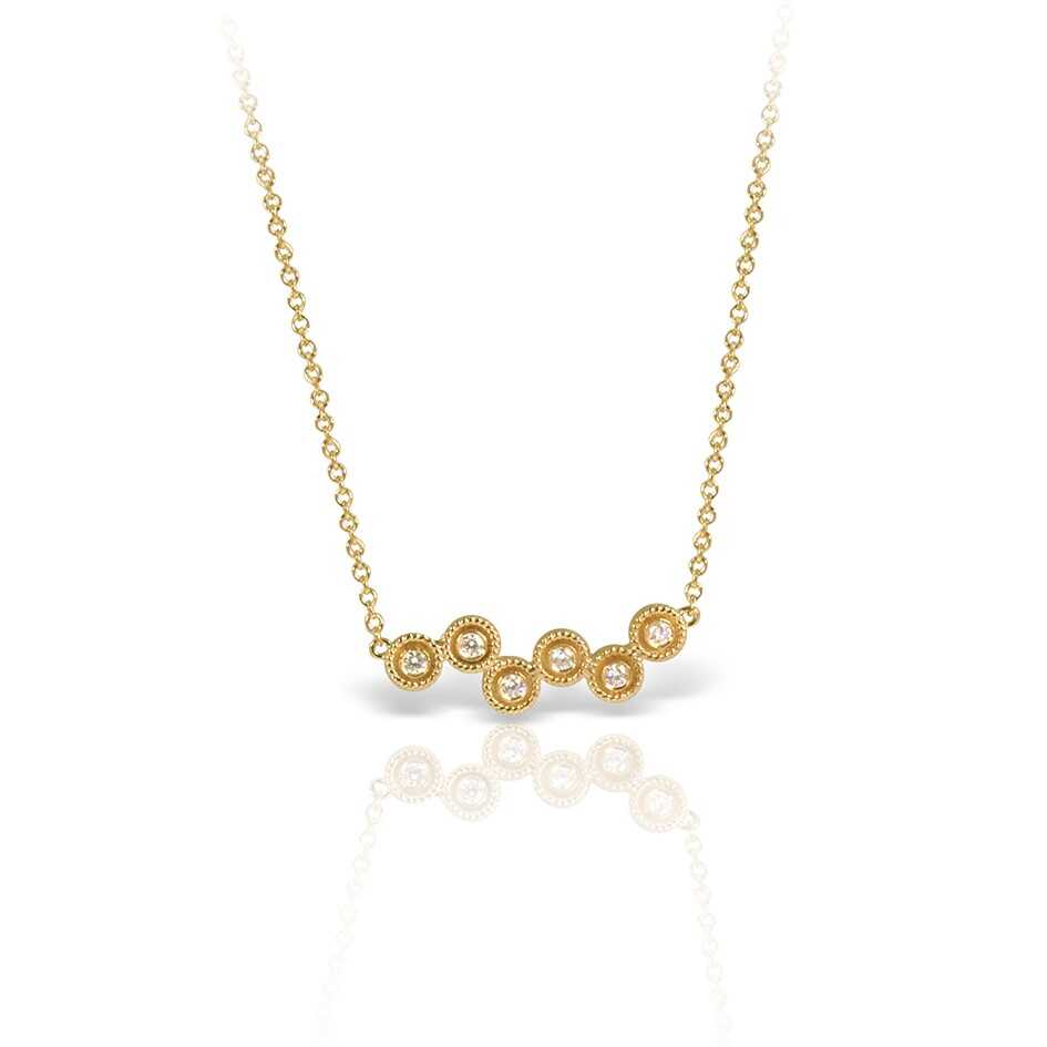 Κολλιέ με διαμάντια Κ18 Ilias LALAOUNIS The Glory of Byzantium Collection