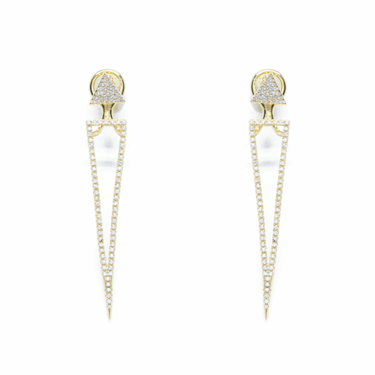 Σκουλαρίκια ασημένια με ορυκτές πέτρες