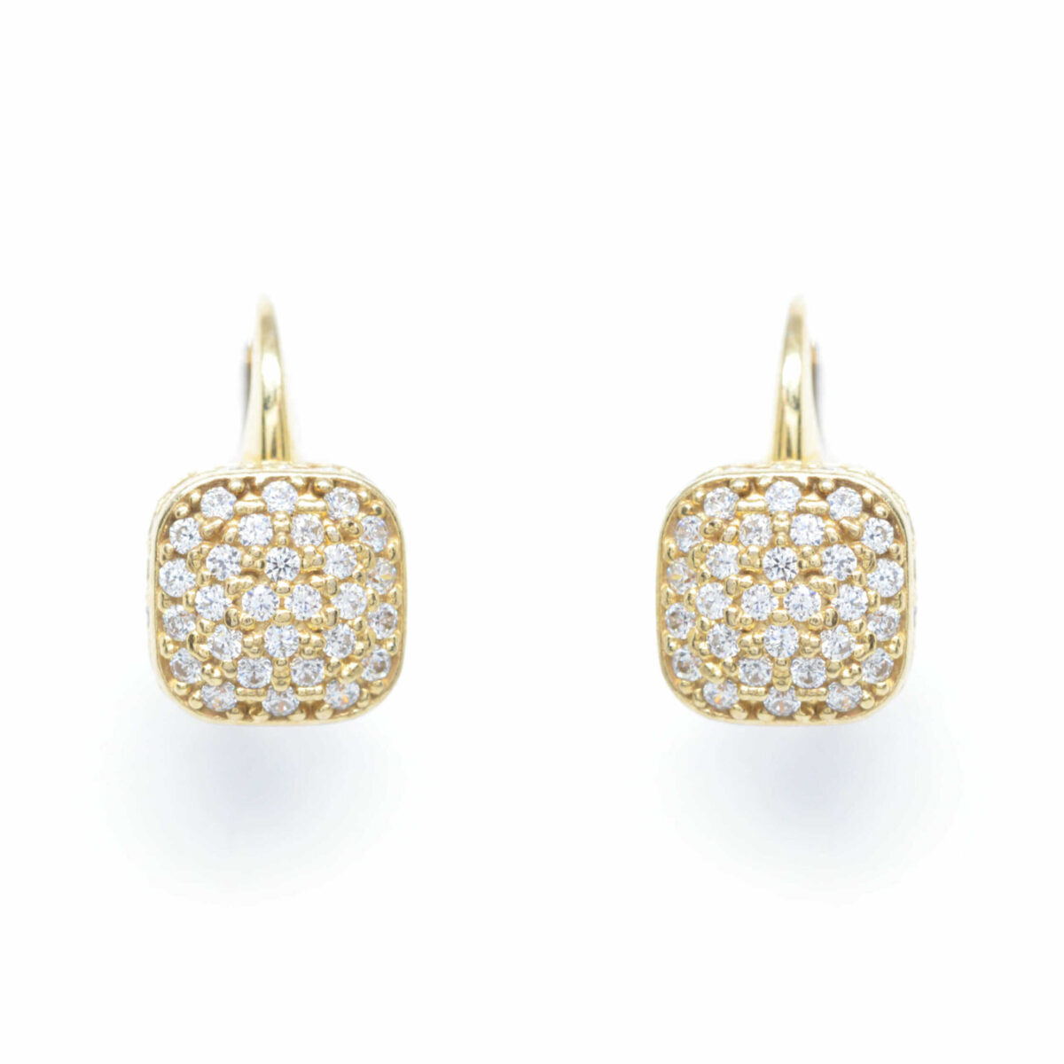 Σκουλαρίκια ασημένια με ορυκτές πέτρες