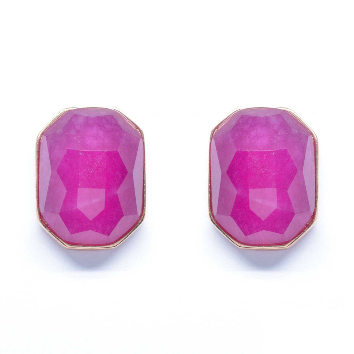 Σκουλαρίκια ασημένια με ορυκτές πέτρες