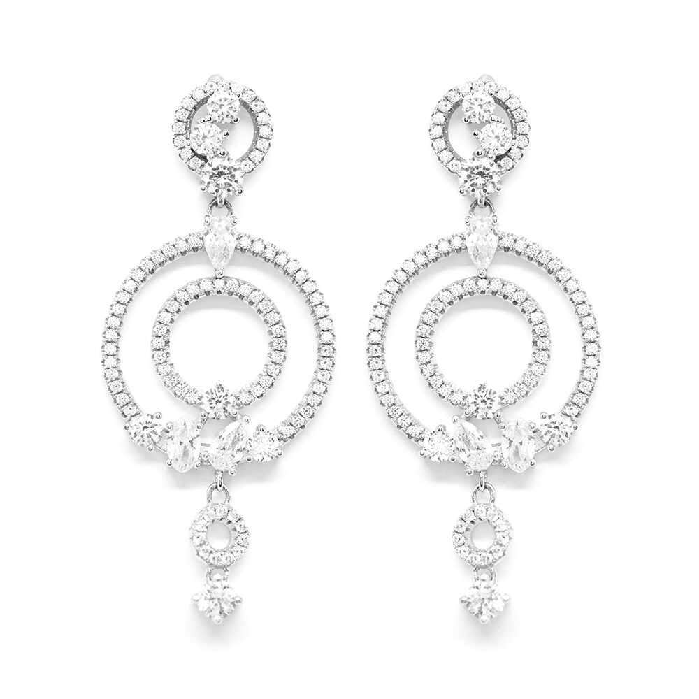 Σκουλαρίκια λευκά