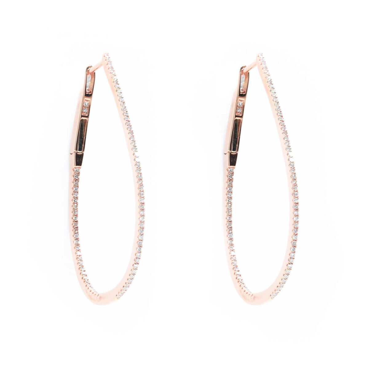 Σκουλαρίκια με διαμάντια Κ18