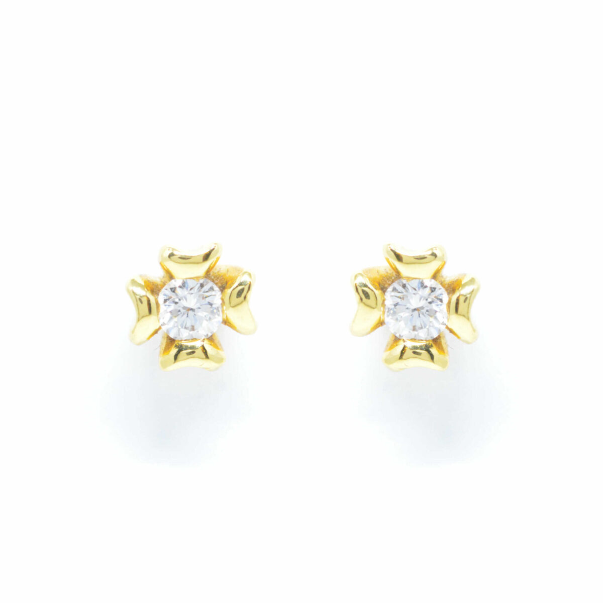 Σκουλαρίκια με διαμάντια Κ18