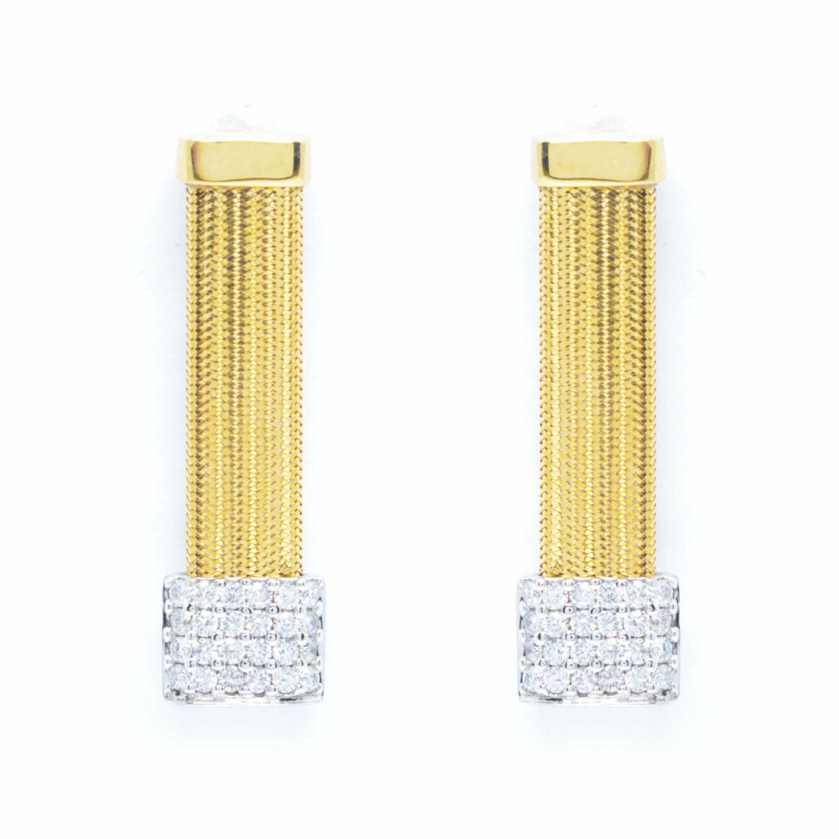 Σκουλαρίκια με διαμάντια Κ18