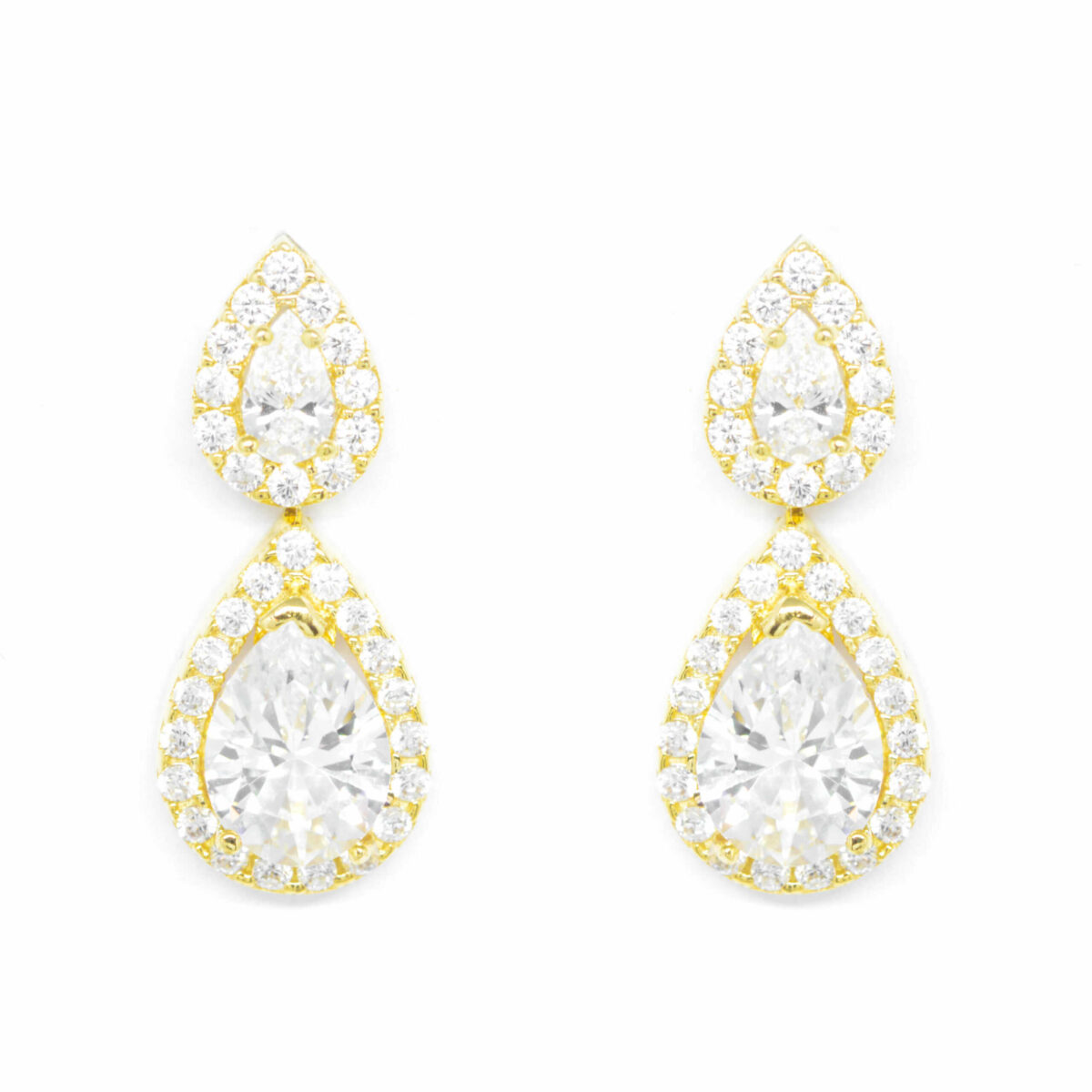 Σκουλαρίκια με πολύτιμες πέτρες K14