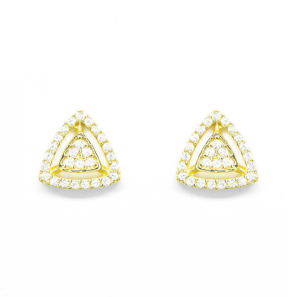 Σκουλαρίκια με πολύτιμες πέτρες Κ14