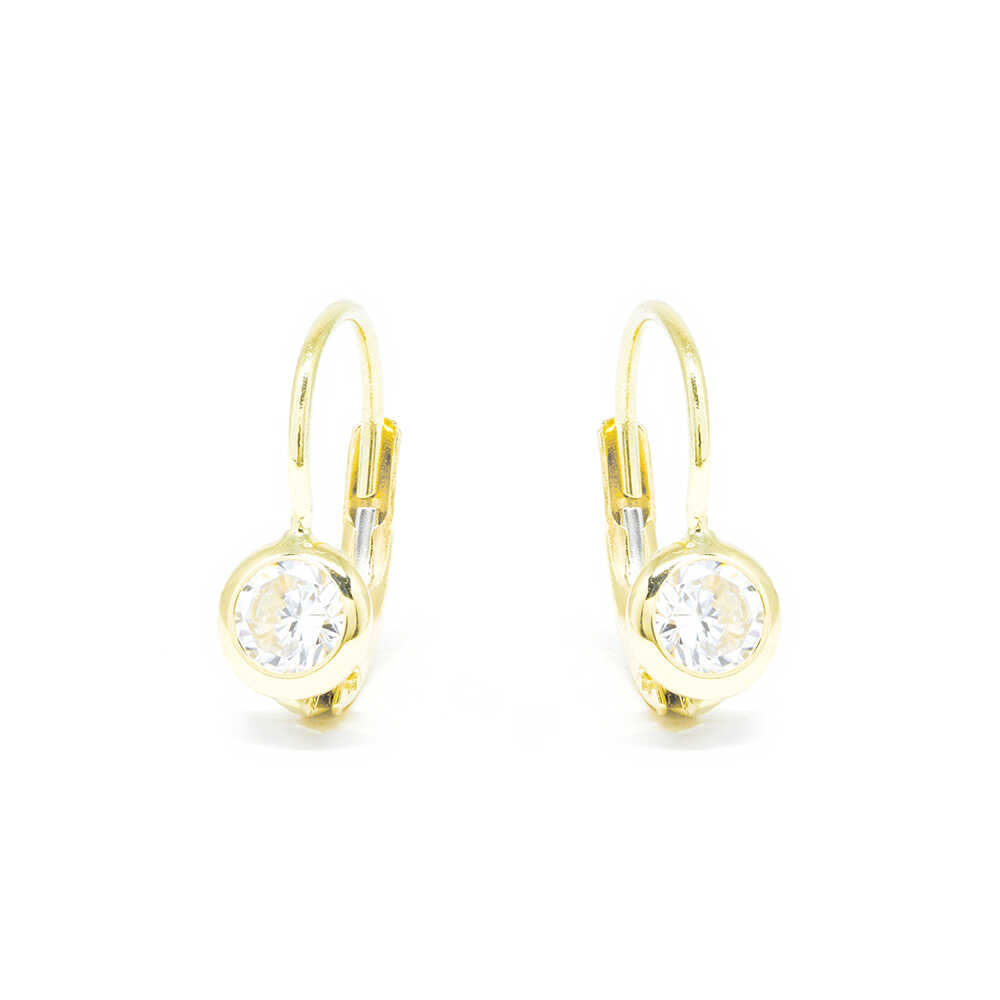 Σκουλαρίκια με πολύτιμες πέτρες Κ14