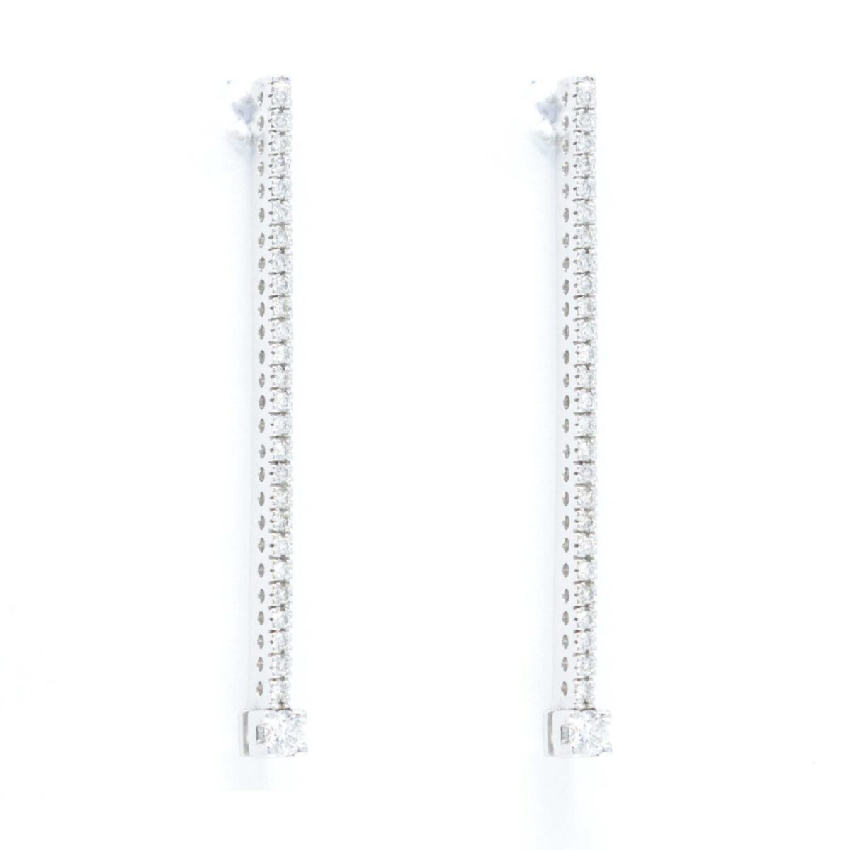 Σκουλαρίκια με διαμάντια Κ18