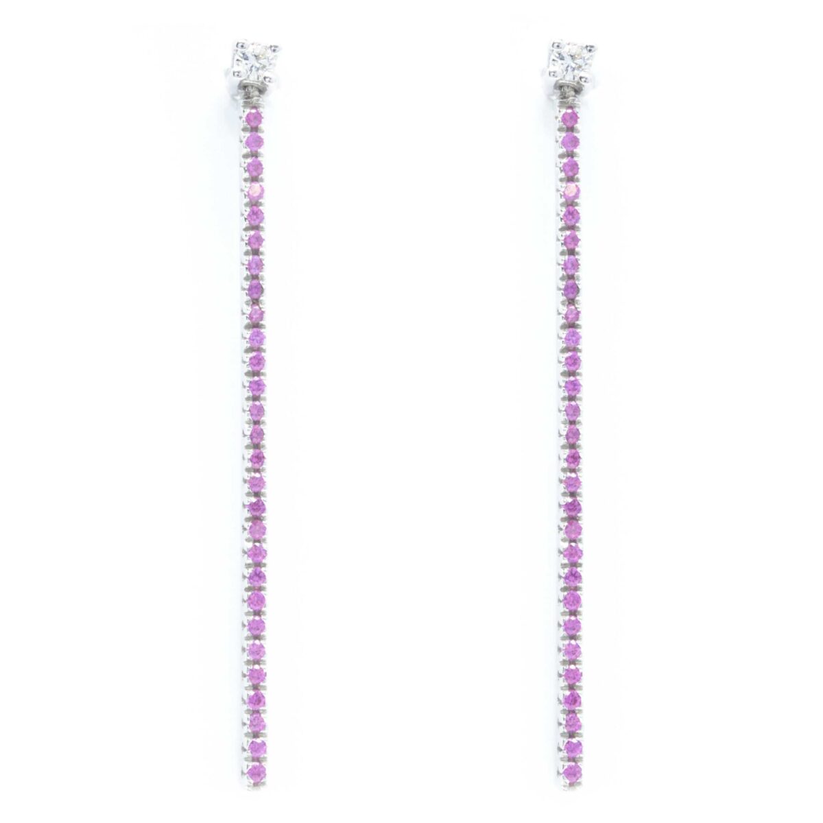 Σκουλαρίκια με διαμάντια Κ18