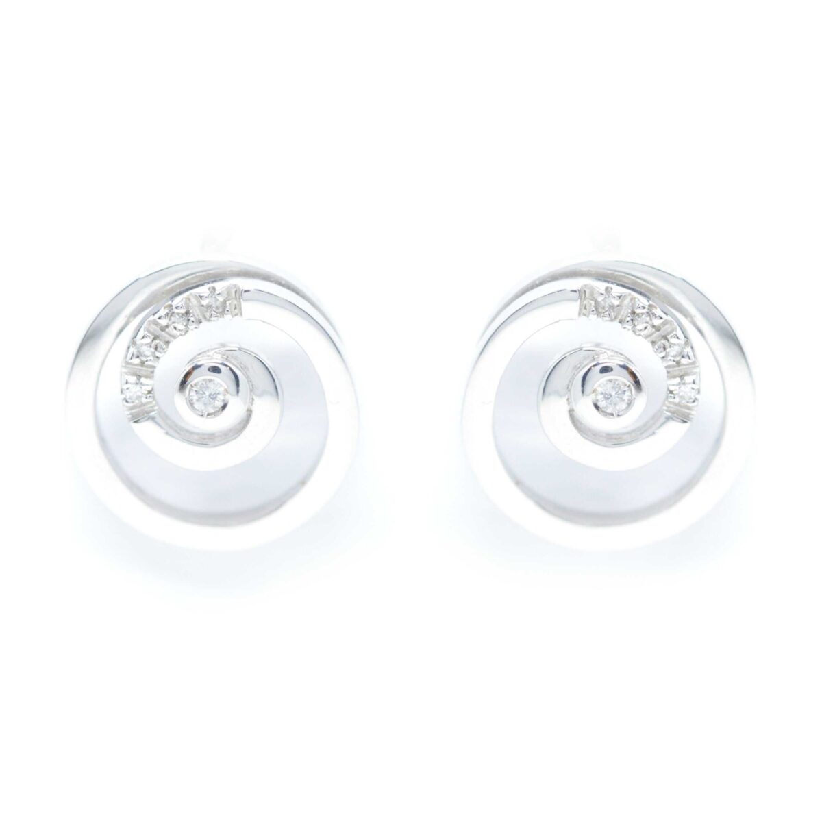 Σκουλαρίκια με διαμάντια Κ18