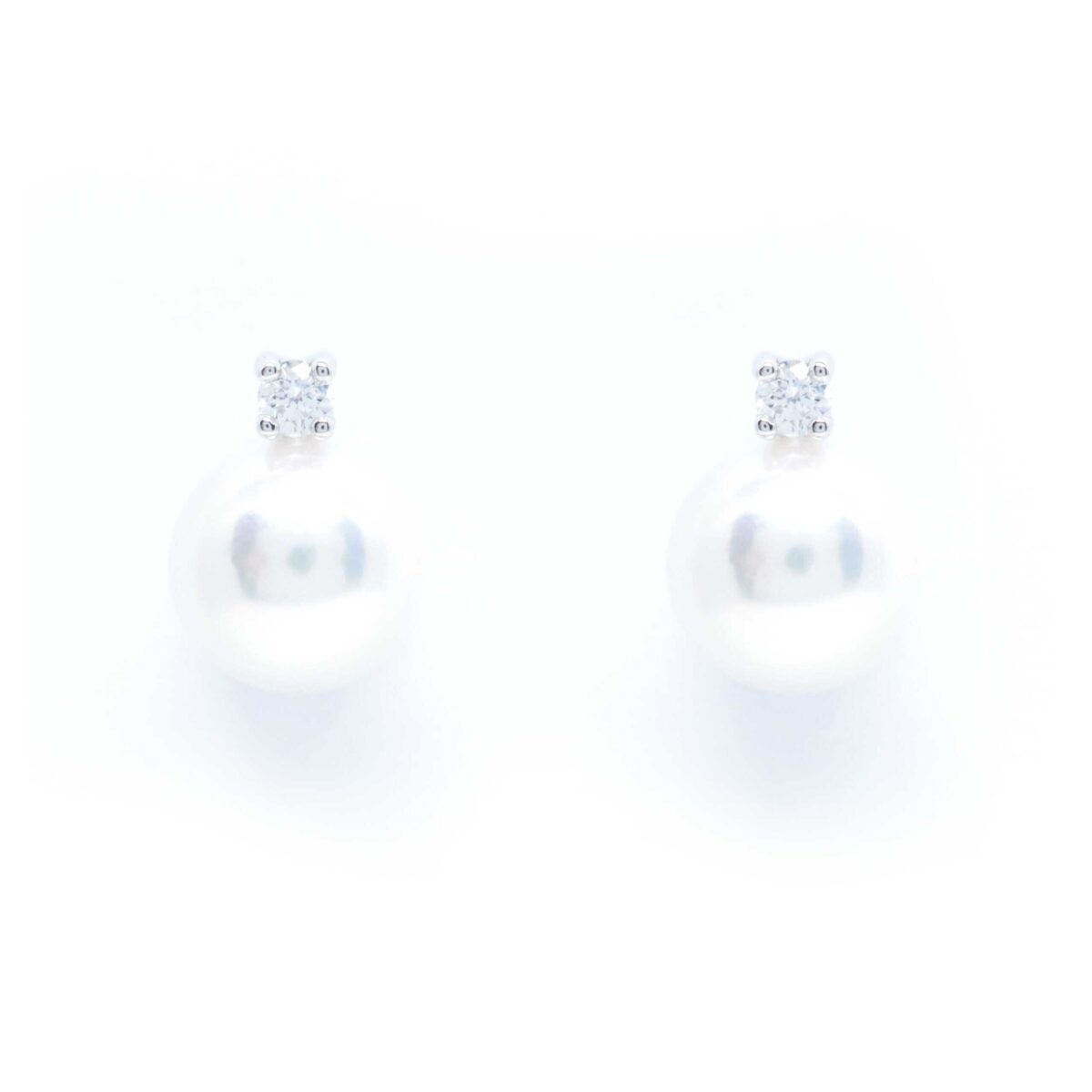 Σκουλαρίκια με διαμάντια Κ18