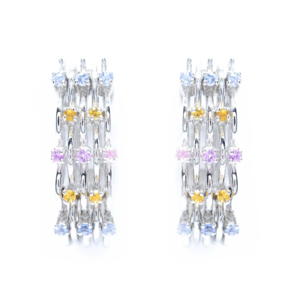 Σκουλαρίκια με διαμάντια Κ18