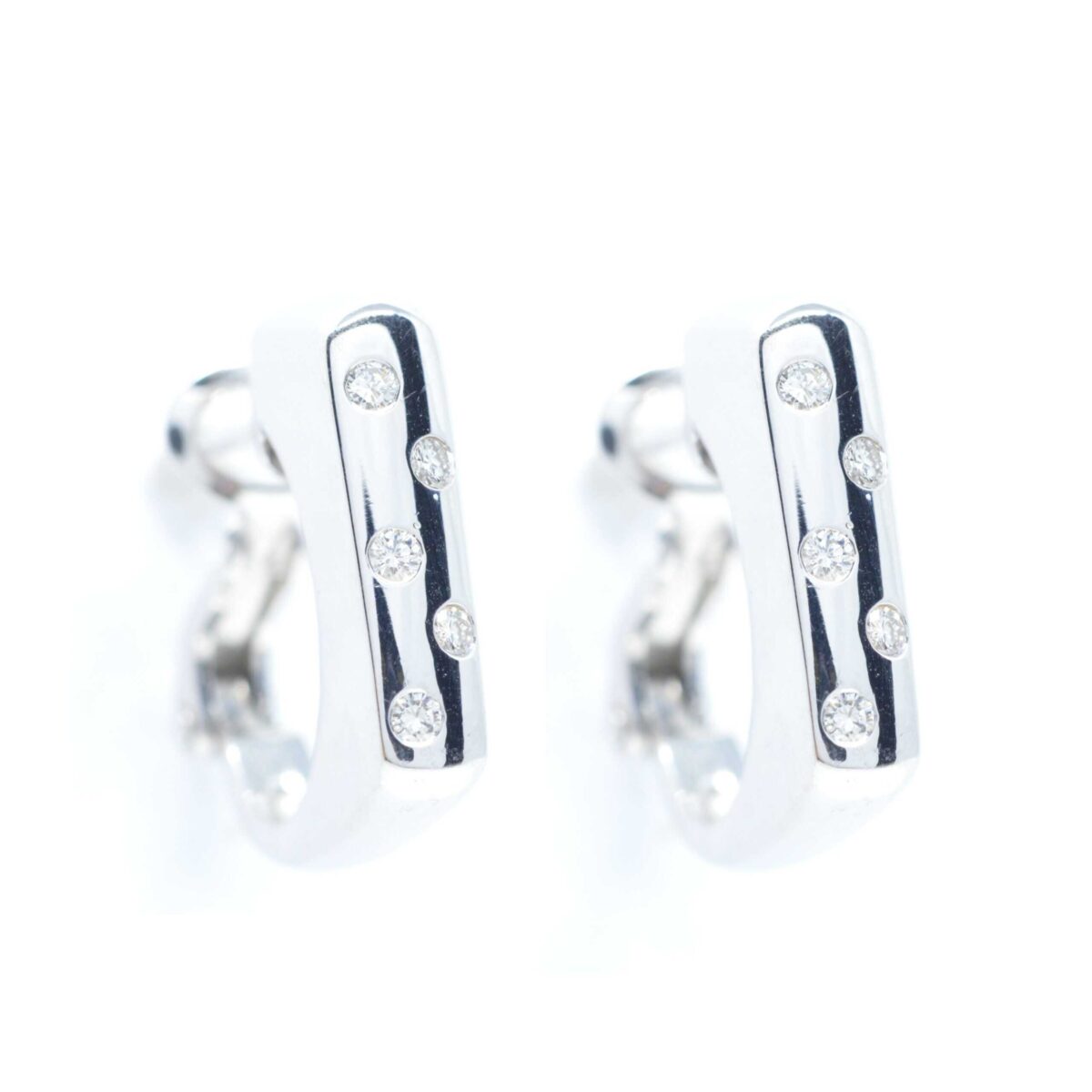 Σκουλαρίκια με διαμάντια Κ18