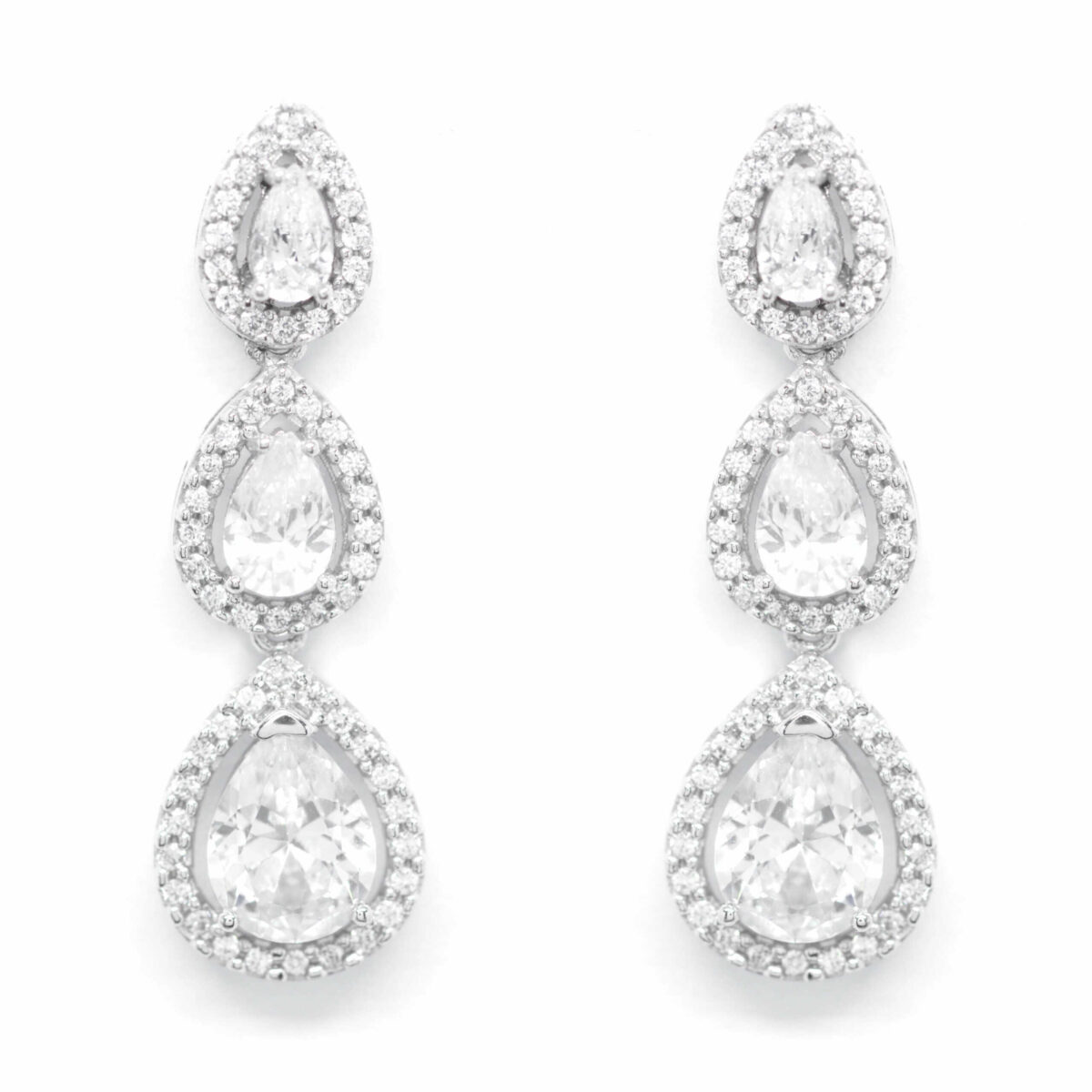 Σκουλαρίκια με πολύτιμες πέτρες K14