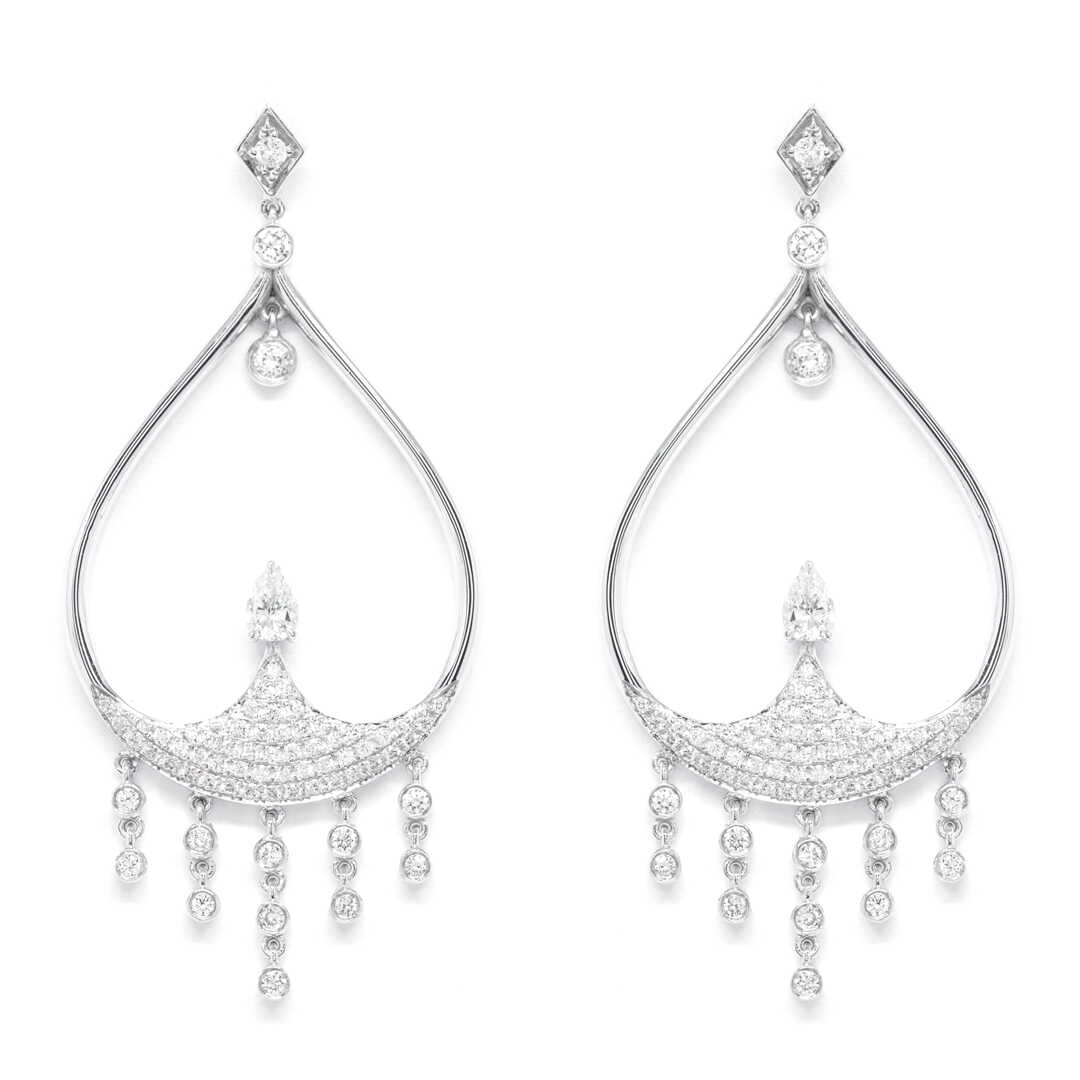 Σκουλαρίκια με διαμάντια Κ18