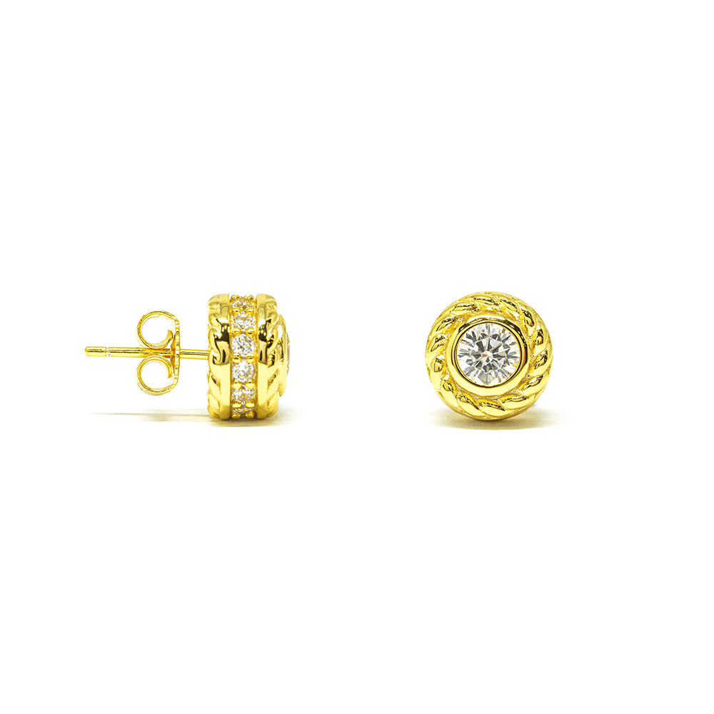 Χρυσά stud Earrings