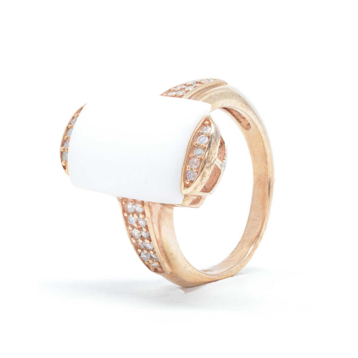 Δαχτυλίδι ασημένιο με ορυκτές πέτρες