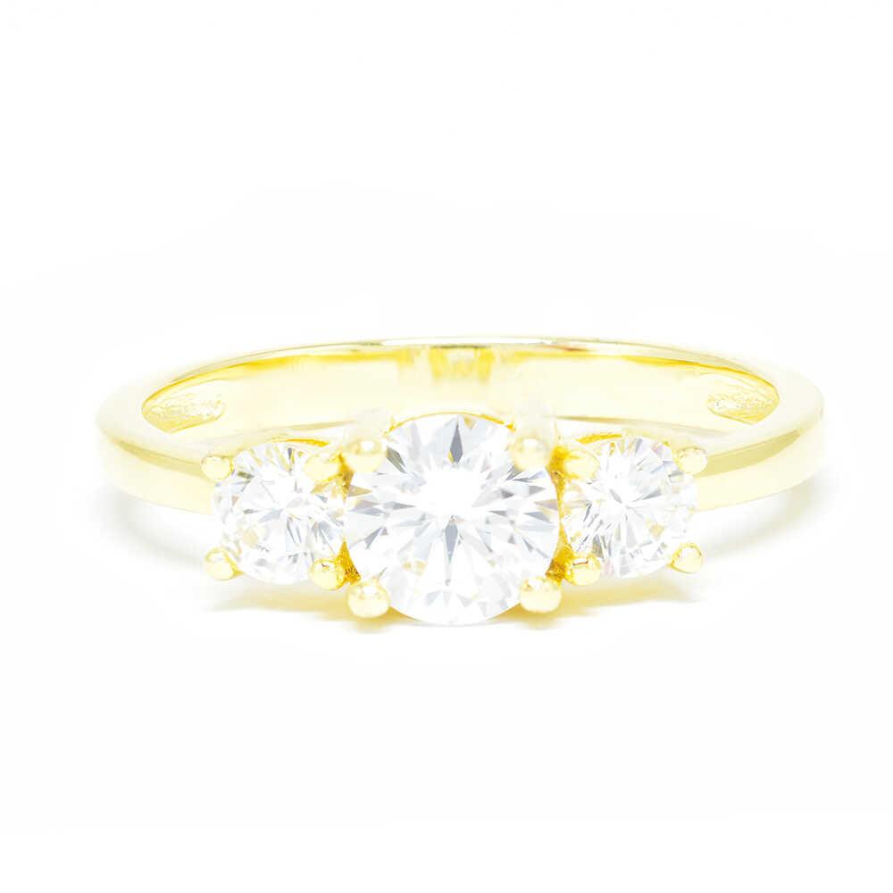 Δαχτυλίδι Χρυσό μοντέρνο σειρέ