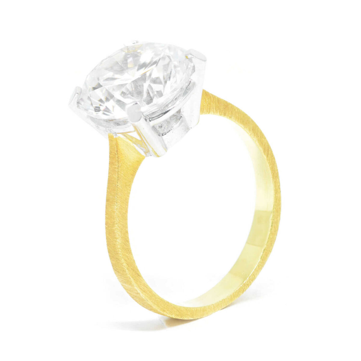 Δαχτυλίδι χρυσό με πολύτιμες πέτρες Κ14