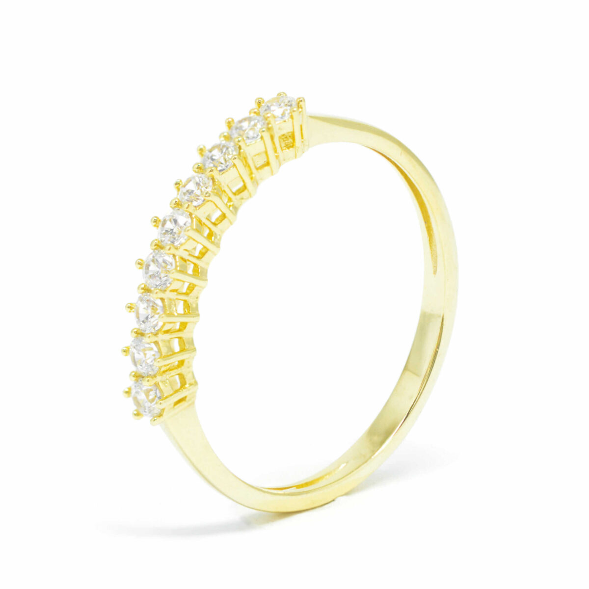 Δαχτυλίδι χρυσό με πολύτιμες πέτρες Κ14