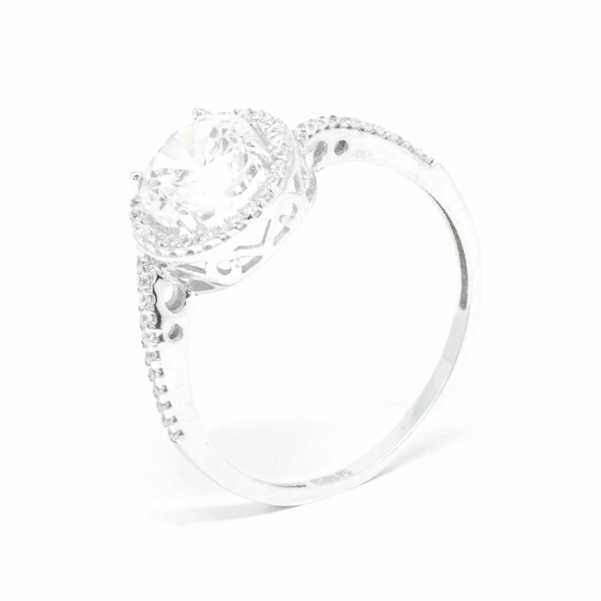 Δαχτυλίδι χρυσό με πολύτιμες πέτρες K14