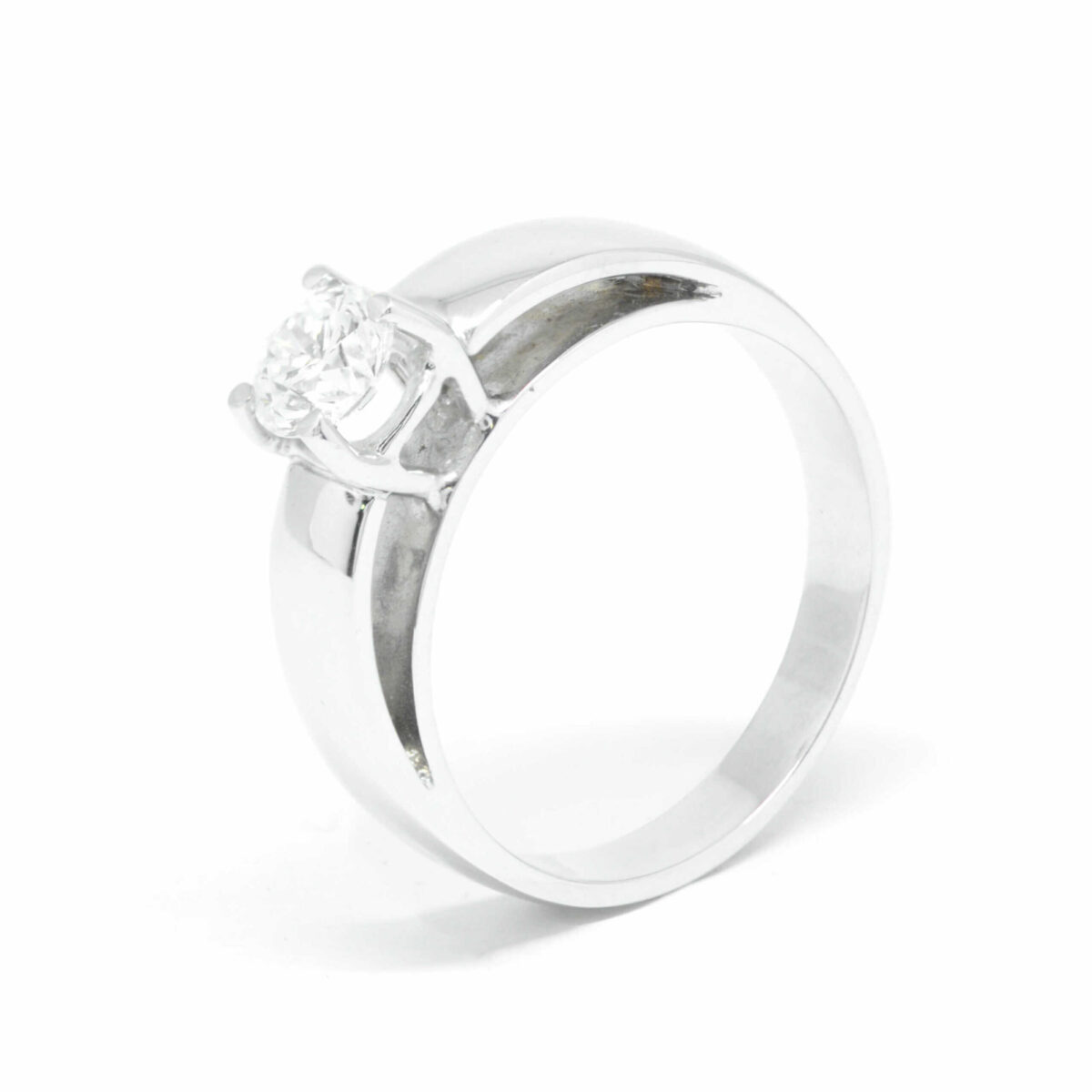 Δαχτυλίδι χρυσό με διαμάντια  Κ18