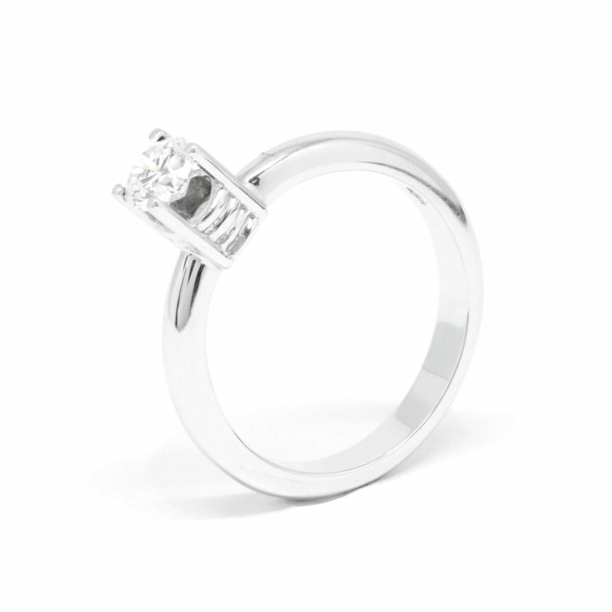 Δαχτυλίδι χρυσό με διαμάντια  Κ18