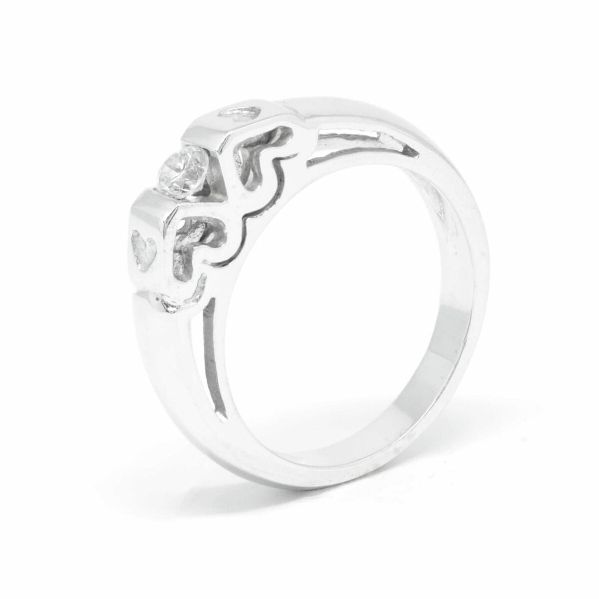 Δαχτυλίδι χρυσό με διαμάντια  Κ18