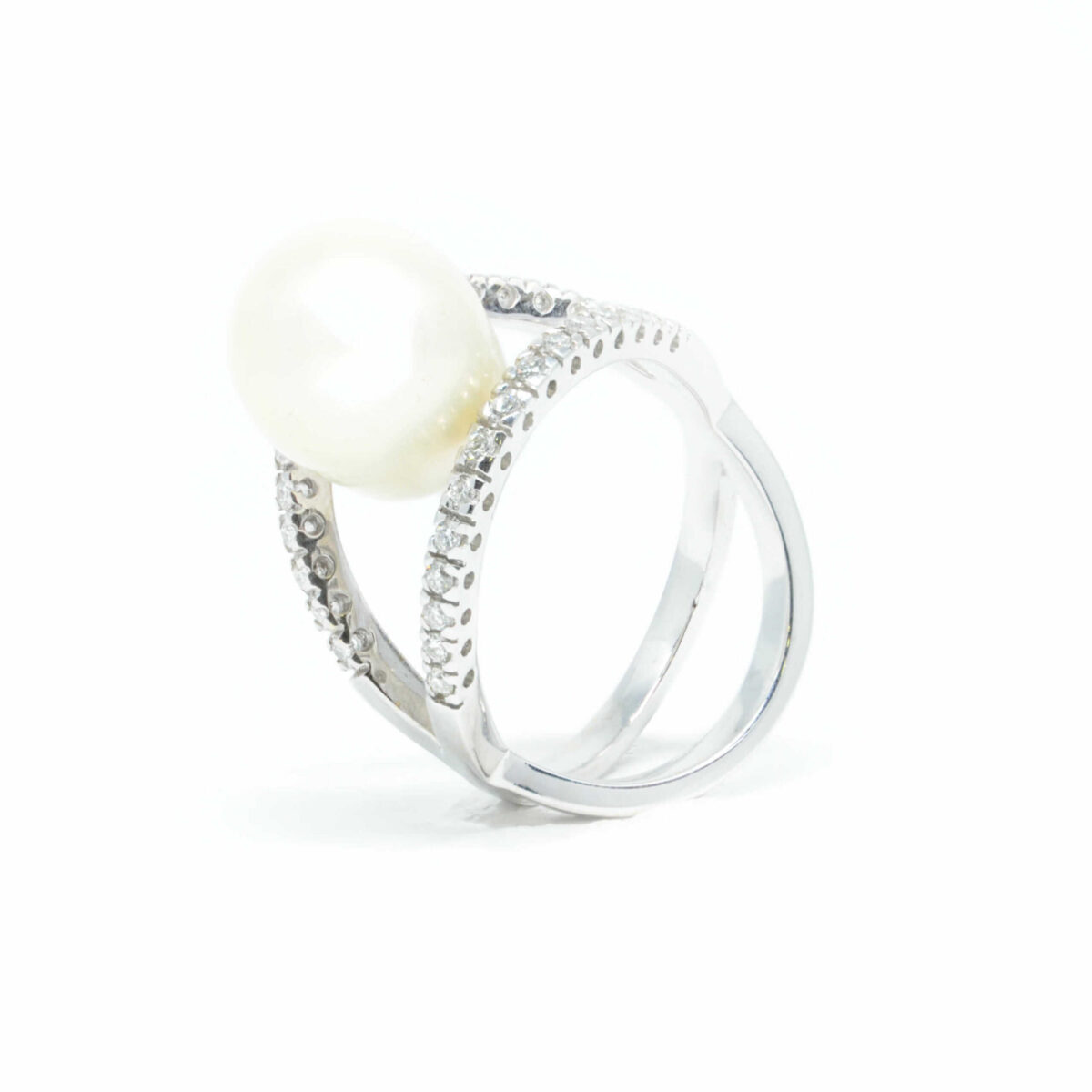 Δαχτυλίδι χρυσό με διαμάντια  Κ18