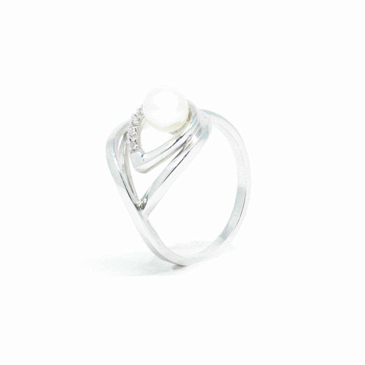 Δαχτυλίδι χρυσό με διαμάντια  Κ18