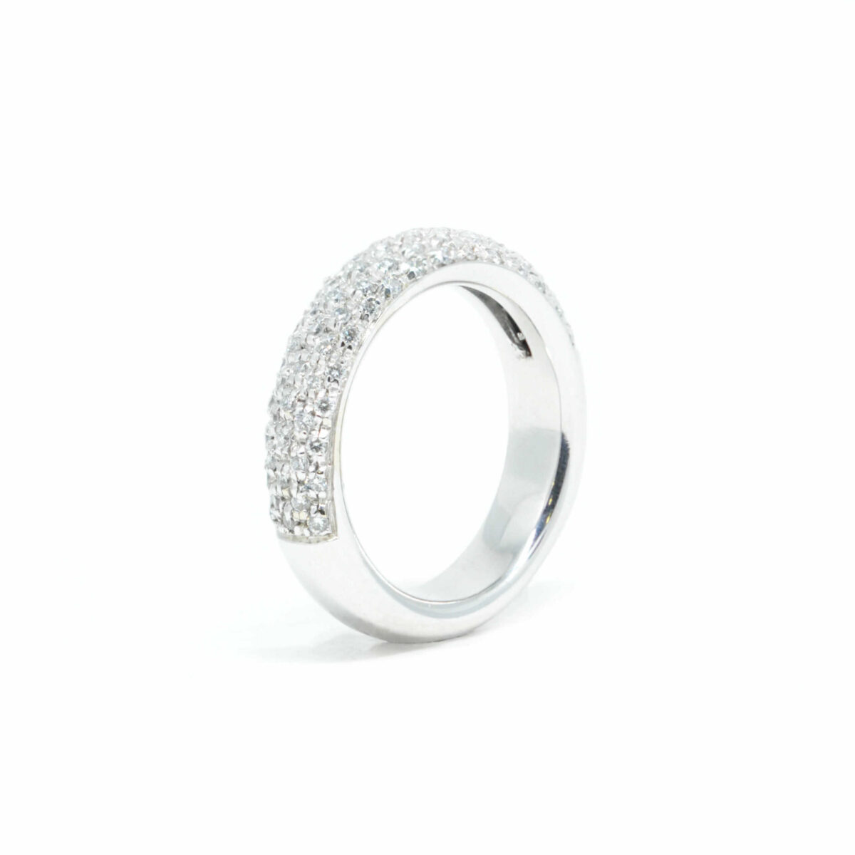 Δαχτυλίδι χρυσό με διαμάντια  Κ18