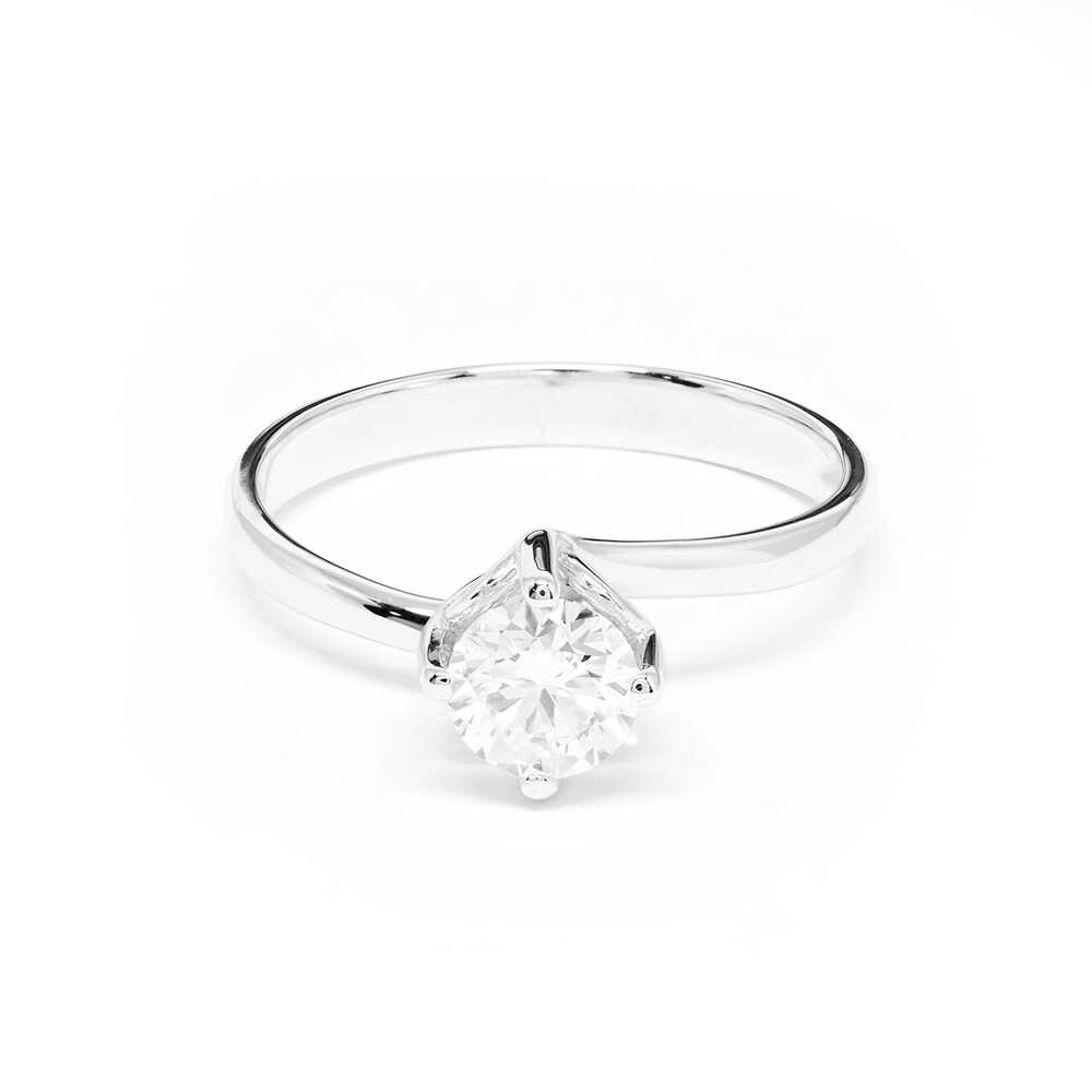 Δαχτυλίδι χρυσό με διαμάντια  Κ18