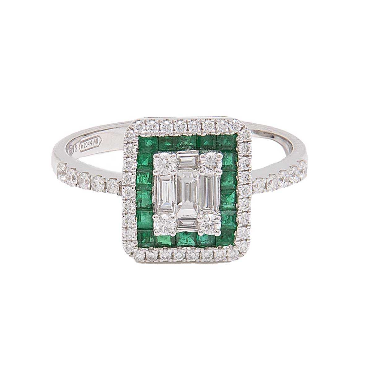 Δαχτυλίδι χρυσό με διαμάντια  Κ18