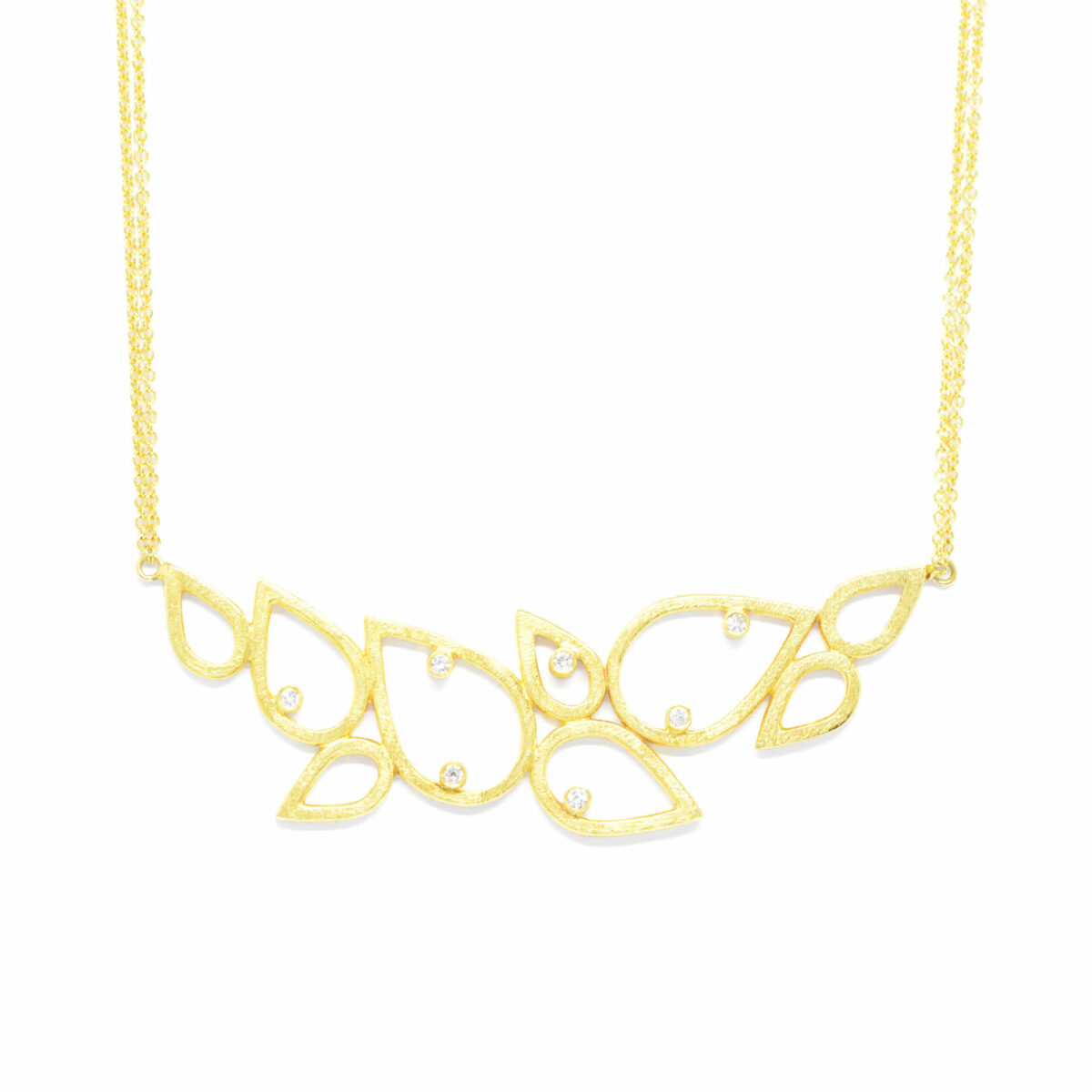 Κολλιέ με διαμάντια Κ18