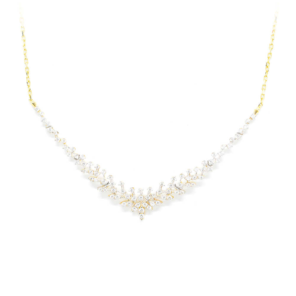 Κολλιέ περιδέραιο από κίτρινο χρυσό 14k