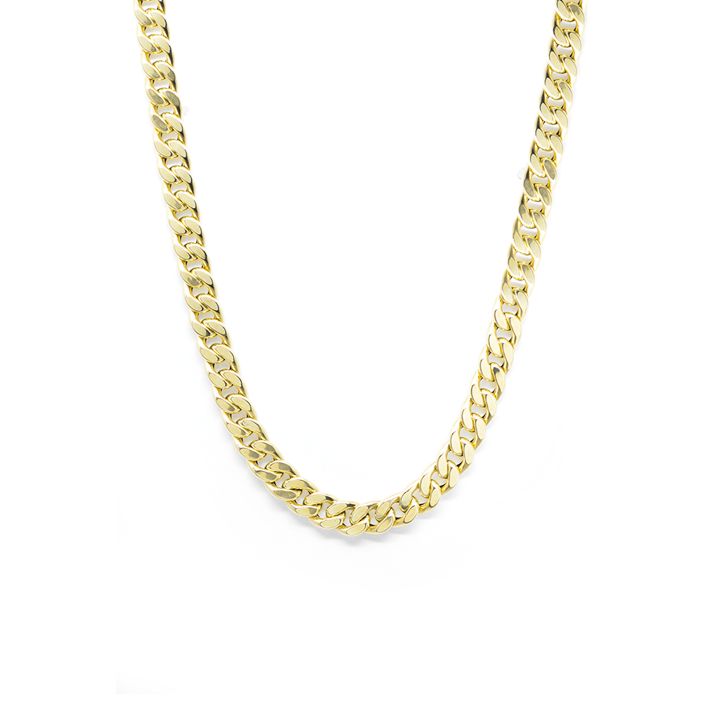 Κολλιέ- αλυσίδα μοντέρνο από κίτρινο χρυσό 14k