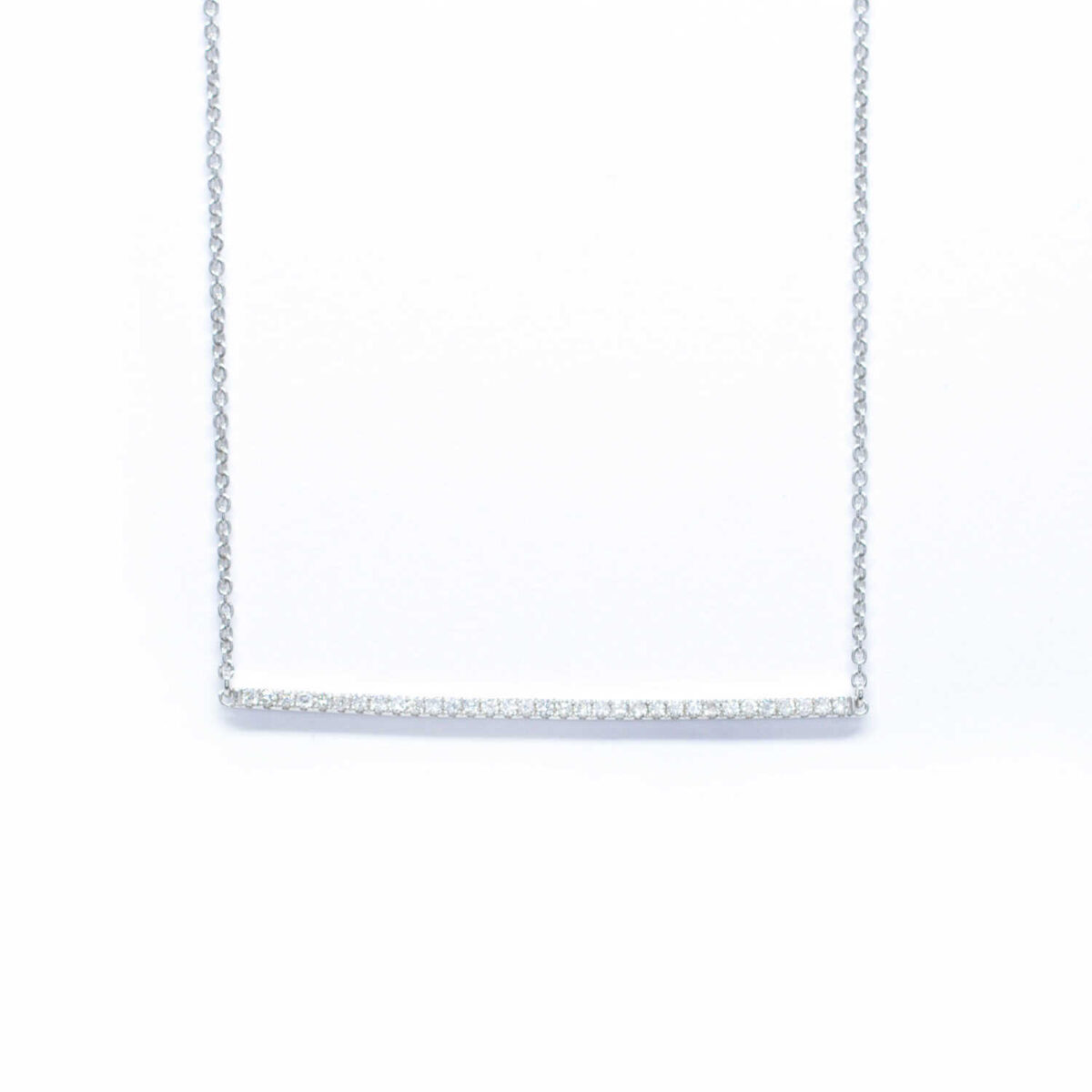 Κολλιέ με διαμάντια Κ18