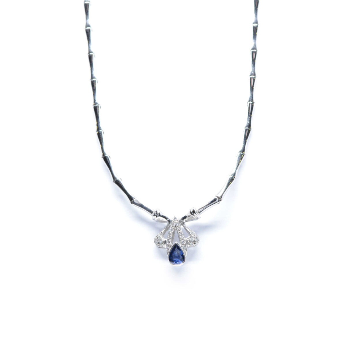 Κολλιέ με διαμάντια Κ18