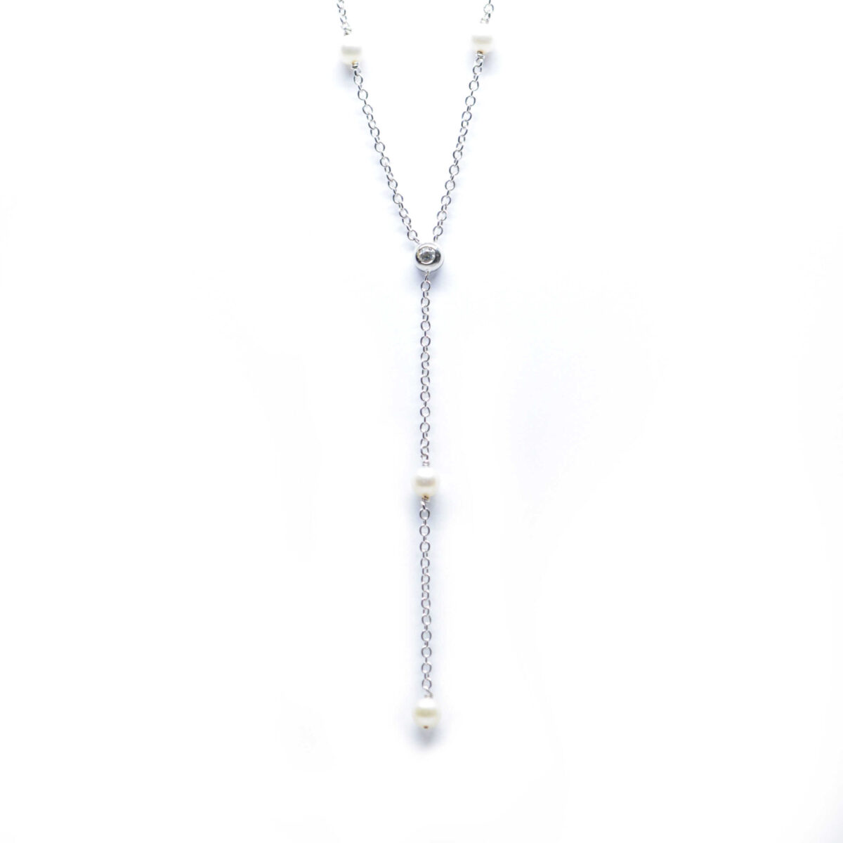 Κολλιέ με διαμάντια Κ18