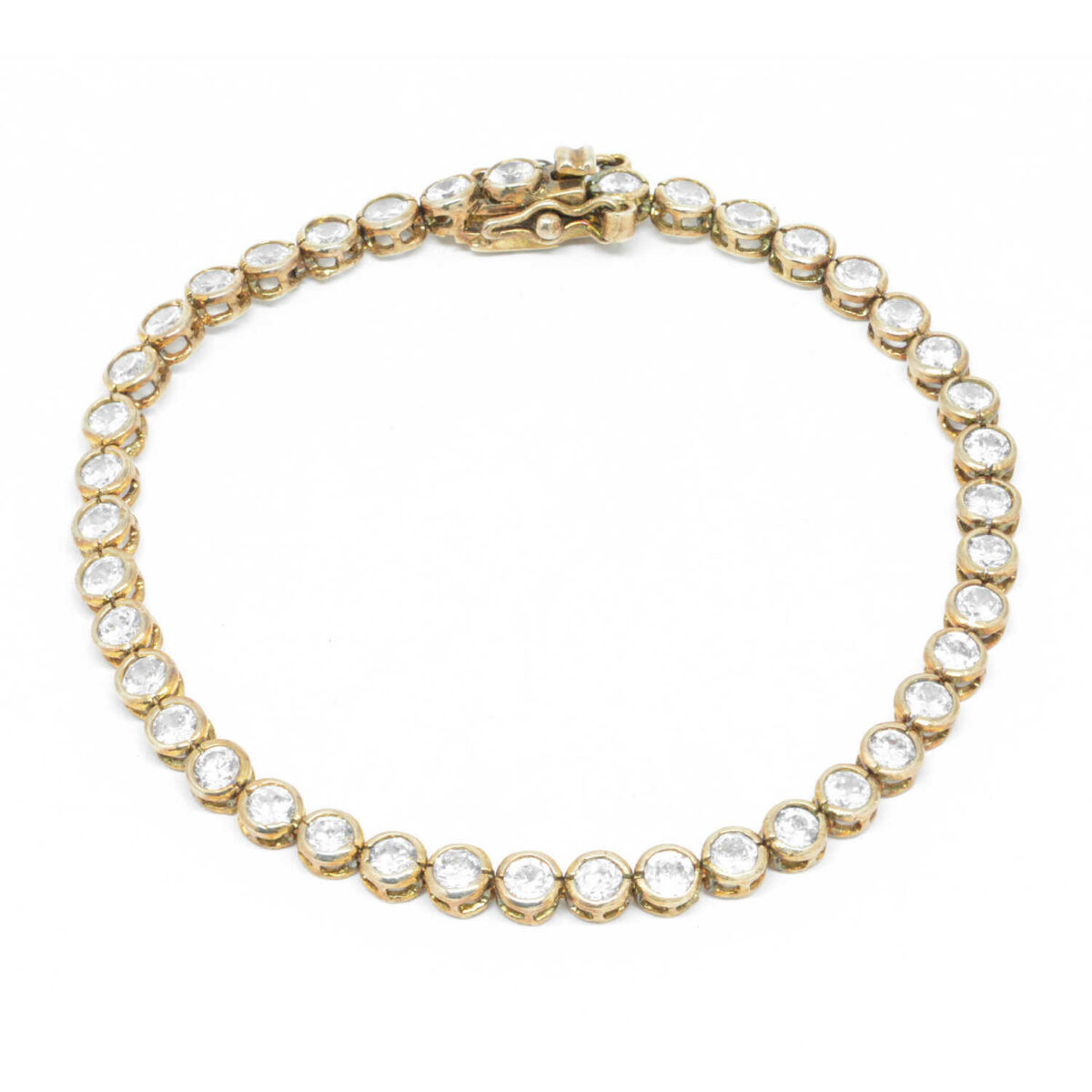 Βραχιόλι ασημένιο με ορυκτές πέτρες