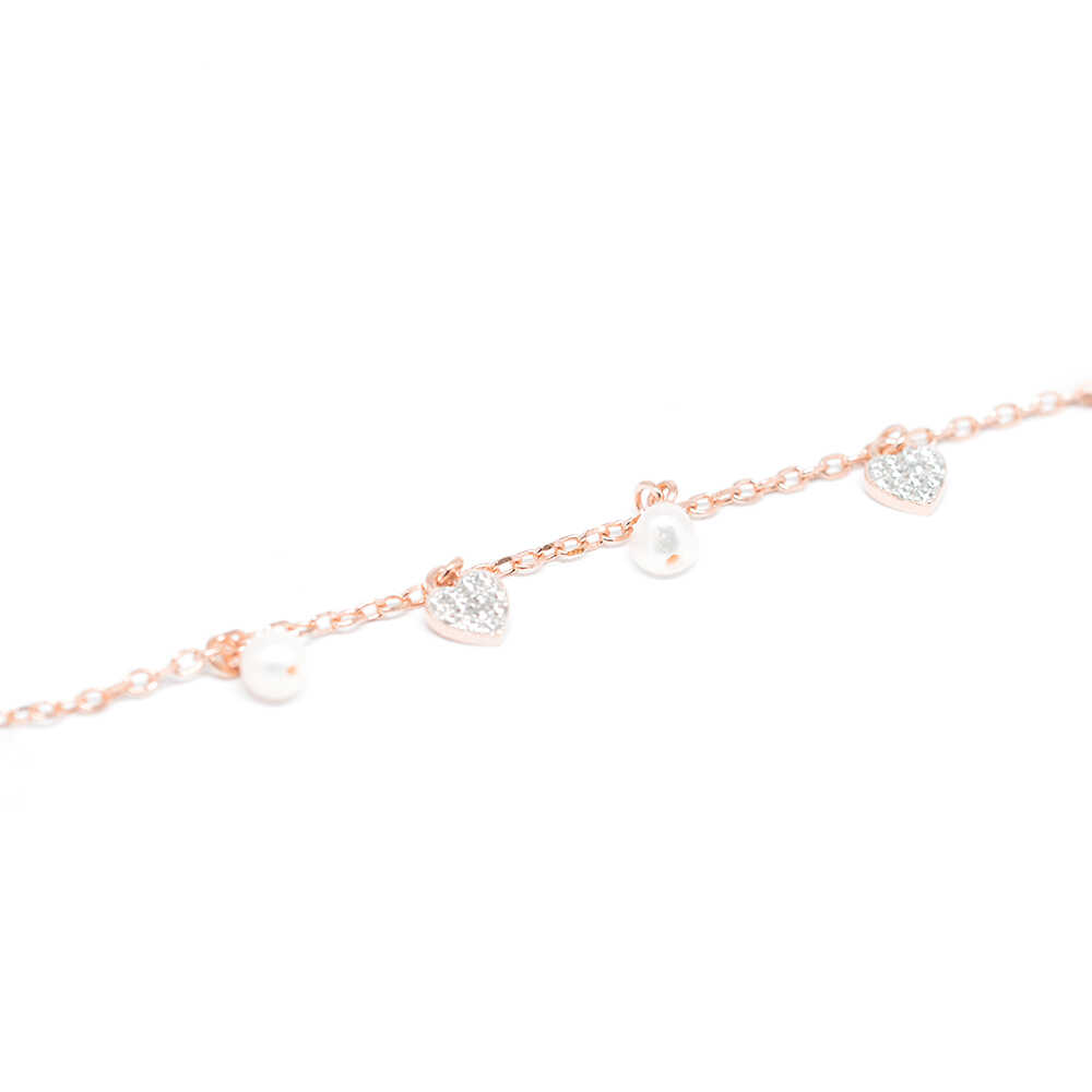 Βραχιόλι ασημένιο με ορυκτές πέτρες