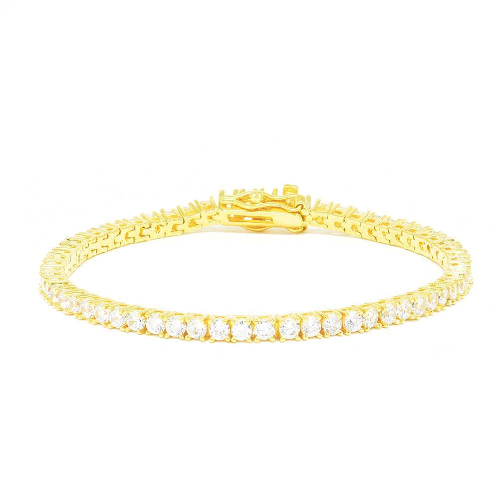 Βραχιόλι Χρυσό tennis