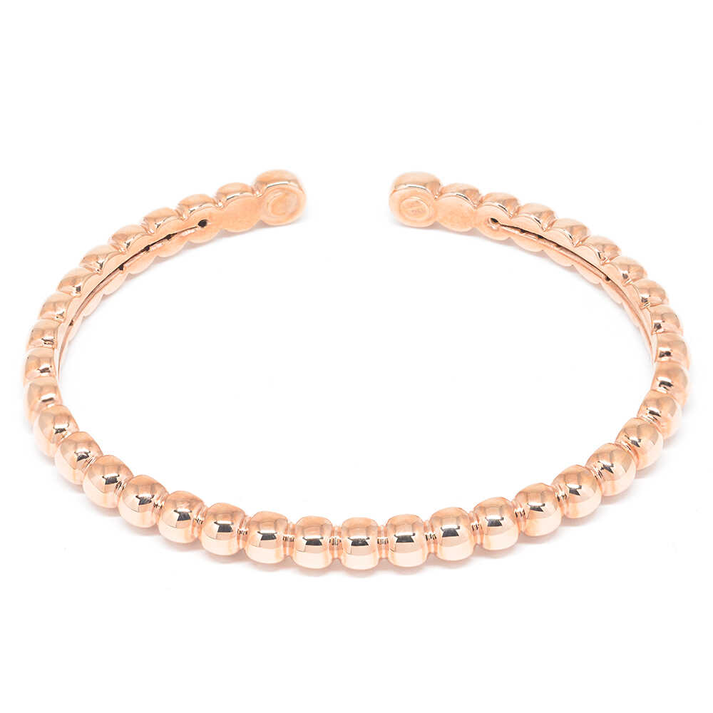 Βραχιόλι μοντέρνο από ροζ χρυσό 14k